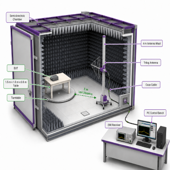 Five Levels of Radiated Emissions Testing: From Product Development to Full Compliance
