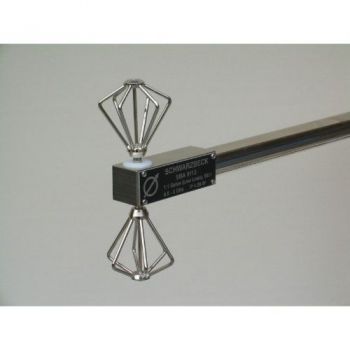 SBA 9113, 0.5 to 3 GHz,  Small Biconical Microwave Antenna