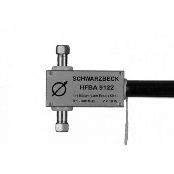 HFBA 9122 + Elements, 0.1 - 500 MHz, 10 W, Rx Biconical Antenna