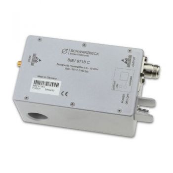 BBV 9718 D, 0.5 -20 GHz, 30dB Gain, Microwave Broadband Preamplifier