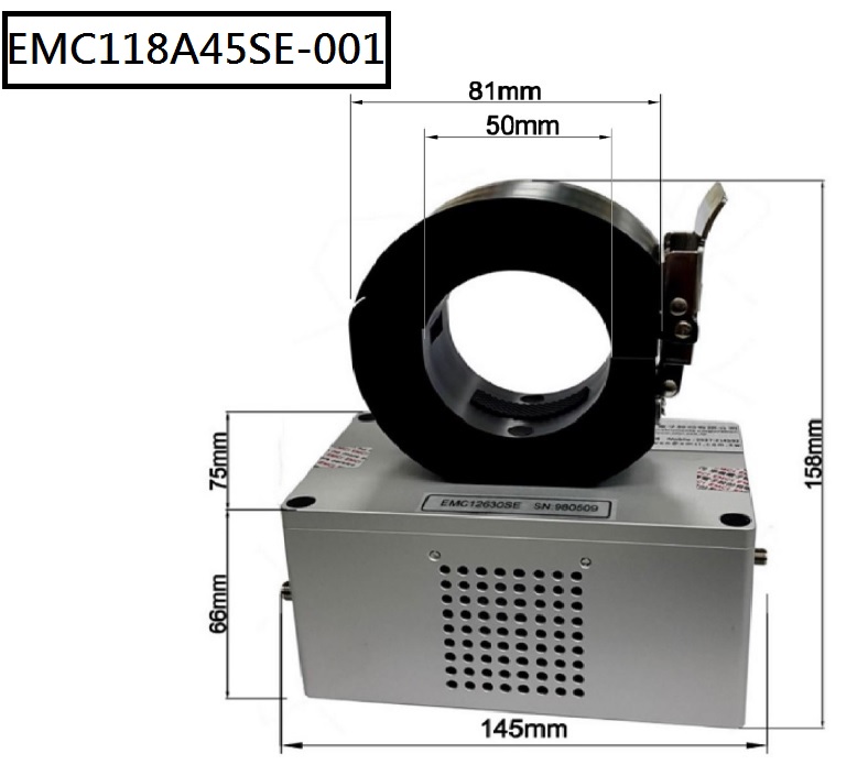 Gallery EMC118A45SE, 1-18 GHz, 45dB gain, Low Noise Preamplifier