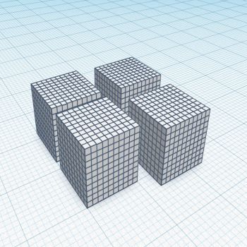 EMC EPS Cube- 10x10x10 cm, EUT support