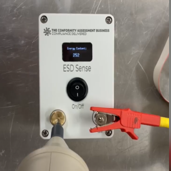 ESD-Sense Quick pre-check of IEC 61000-4-2 ElectroStatic Discharge