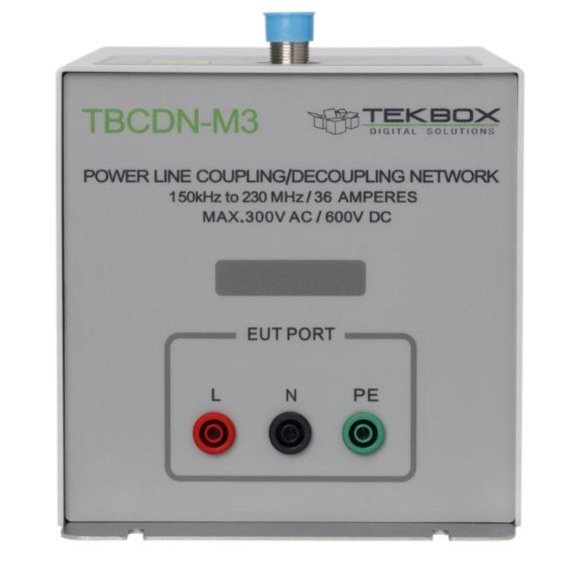 Gallery TBCDN-M3, CDN, 3-line Power Mains, 36A, 300V AC, 600V DC