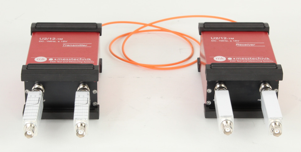 Gallery U2/12-1M, 2 Channel, 1 MHz, Analog Fiber-optic links