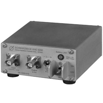 VHIC 9260, 9 kHz to 120 MHz, Impedance converter to 50 Ohm