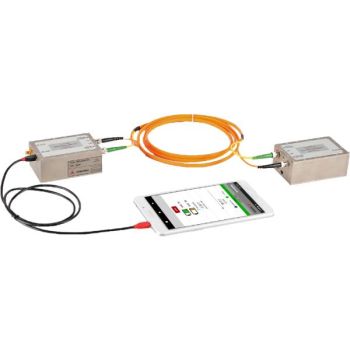 MOL2000T Fiber Optic Link 80MHz - 3.5GHz with Gain and sleep feature