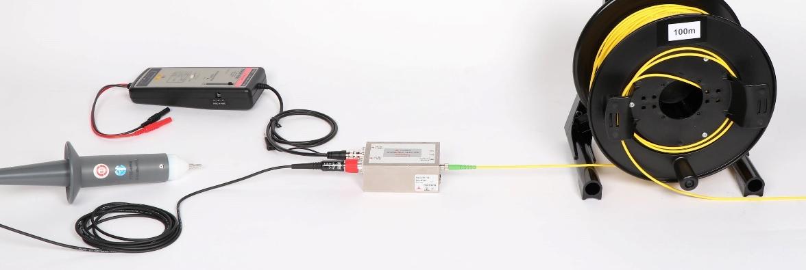Gallery MOL25T Fiber Optic Link DC - 25 MHz with Divider and Sleep Feature