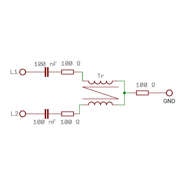 Gallery ISN 303417, ISN for 150 Ohm Common Mode Measurements