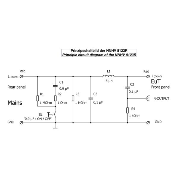 Gallery NNHV 8123R, 0.1 - 150 MHz, High Voltage, 70A, single path, Automotive LISN (Duplicate)