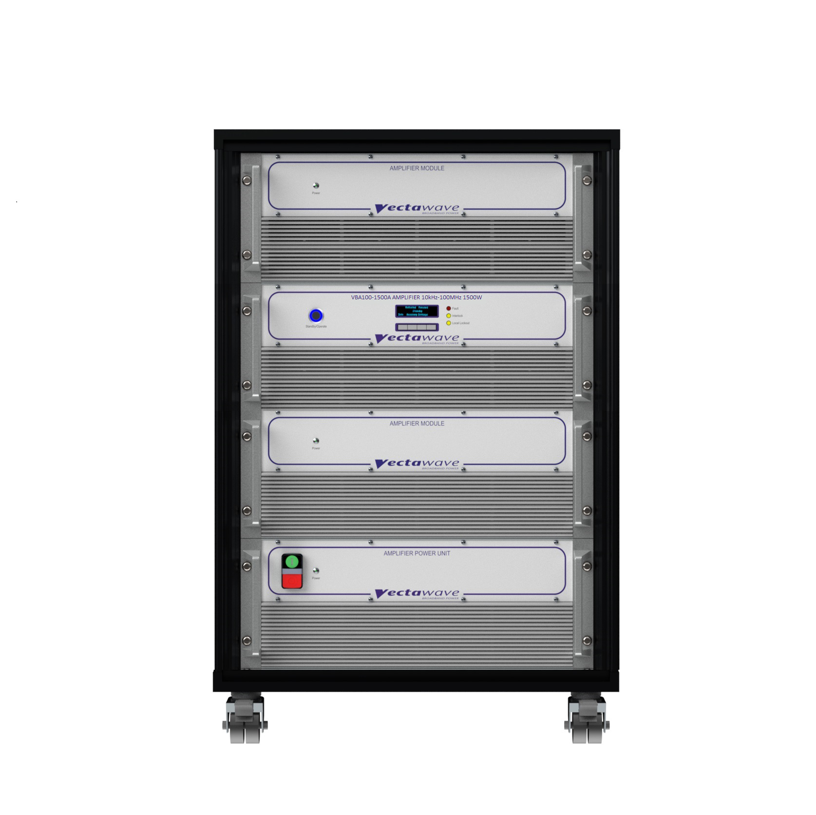 Gallery VBA100 Series — 10 kHz to 100 MHz Class-A RF Power Amplifiers