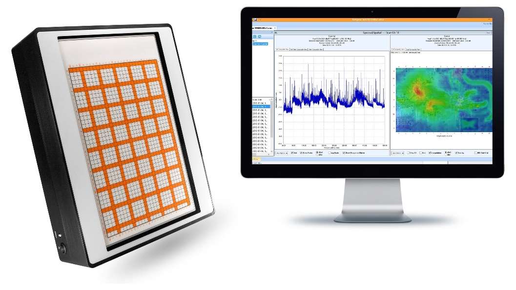 Gallery EMScannerR+: 150 kHz- 6 GHz, w/ Real-Time Spectrum Analyzer, EMC desktop scanner